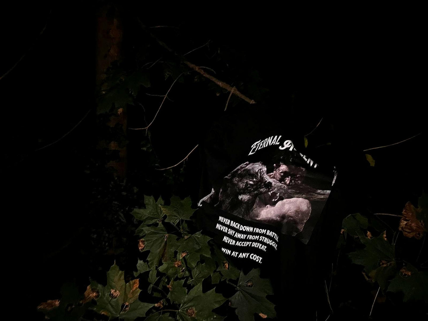 WOLFSBANE "EXCLUSIVE" OVERSIZED TEE IN BLACK