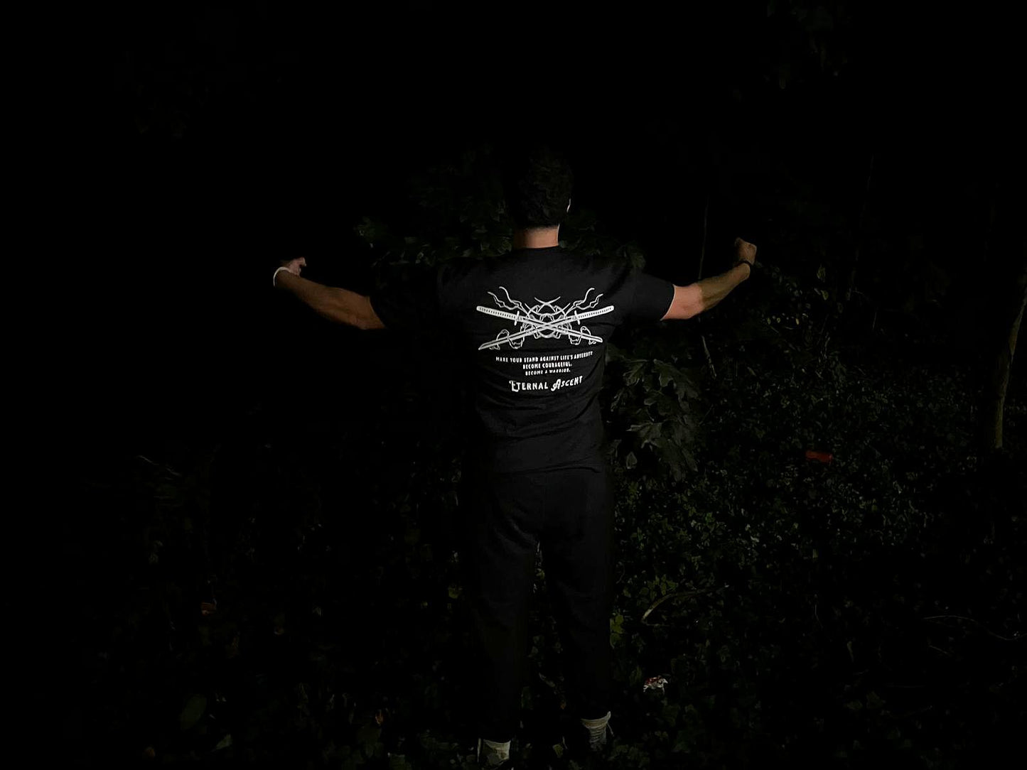 BUSHIDO "PREMIUM" OVERSIZED TEE IN BLACK